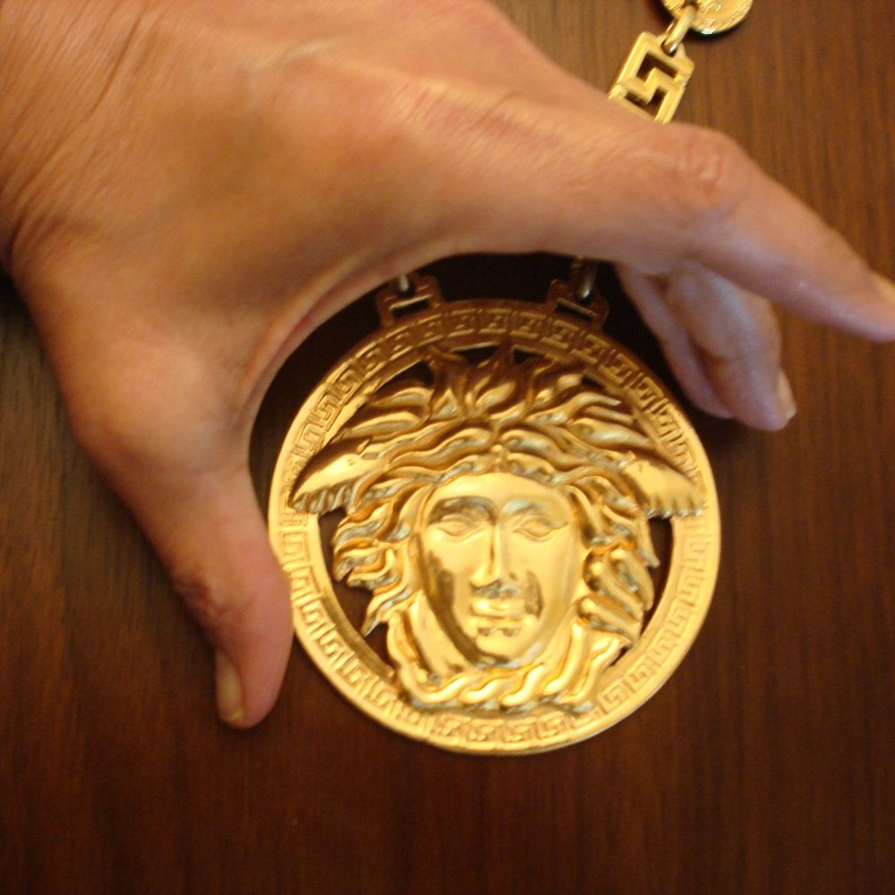 24K GOLD PLATED 100% AUTHENTIC GIANNI VERSACE